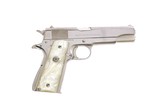 Colt - 1911, Series 70, Nickel Plated, .45 ACP. 5