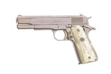 Colt - 1911, Series 70, Nickel Plated, .45 ACP. 5