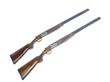 P. Beretta - S687 Silver Pigeon, Matched Pair, 20/28ga. Two Barrel Set, 28