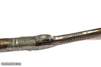 CSMC - Christian Hunter, O/U Sidelock, Platinum Ornamental Scroll, 12ga. 28
