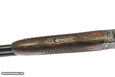 CSMC - Christian Hunter, O/U Sidelock, Platinum Ornamental Scroll, 12ga. 28