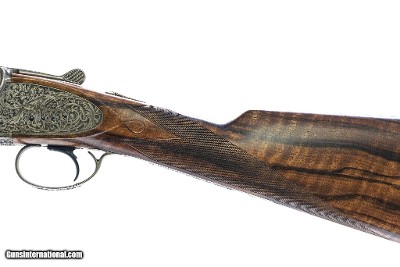 CSMC - Christian Hunter, O/U Sidelock, Platinum Ornamental Scroll, 12ga. 28