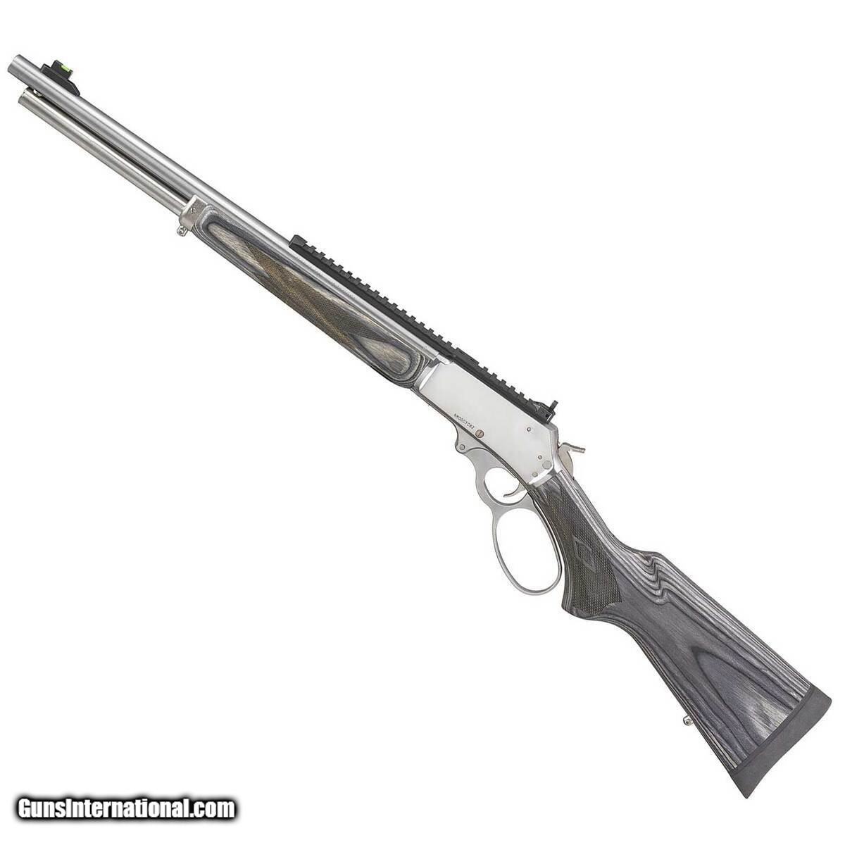 Marlin - 1895SBL, Lever Action Rifle, Stainless/Silver, Laminate Stock ...