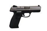Ruger - SR9, Stainless, 9mm. 4.14