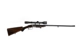 W. Collath - Single Shot Underlever Rifle w/Original Tesko Scope, 6.5x52R. 25 5/8