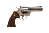 Colt
Python, Nickel Finish, .357 Magnum. 4" Ventilated Rib Barrel. MAKE OFFER.