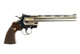 Colt - Python, Nickel Finish, .357 Magnum. 8