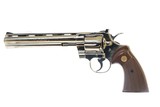 Colt - Python, Nickel Finish, .357 Magnum. 8