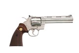 Colt - Python, Nickel Finish, .357 Magnum. 6