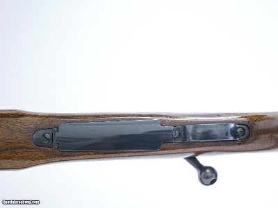 Winchester - Model 70, Target Model, Claw Extractor, 1961 (Pre-64) Production, Jim Carmichel Collection Gun, .243 Winchester. 26