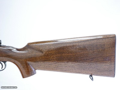 Winchester - Model 70, Target Model, Claw Extractor, 1961 (Pre-64) Production, Jim Carmichel Collection Gun, .243 Winchester. 26