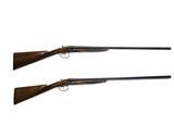 SAVAGE - Fox, Model A, Special Prototype C-Engraving, Matched Pair, 20ga. 28