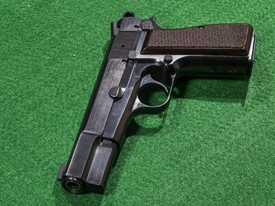 Browning - Hi Power, Blued Finish, Made In Belgium, 9mm. 4.7