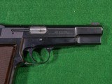 Browning - Hi Power, Blued Finish, Made In Belgium, 9mm. 4.7