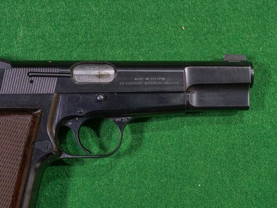 Browning - Hi Power, Blued Finish, Made In Belgium, 9mm. 4.7