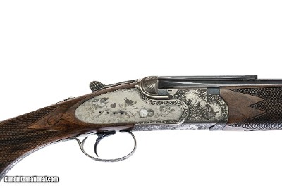 CSMC - Christian Hunter, O/U Sidelock, Platinum Pheasant/Pointer/Setter Game Scene, 12ga. 30