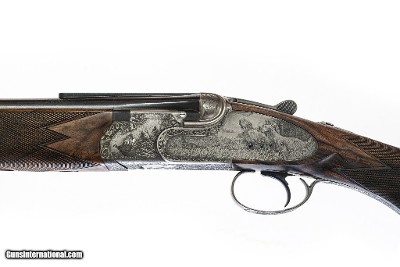 CSMC - Christian Hunter, O/U Sidelock, Platinum Pheasant/Pointer/Setter Game Scene, 12ga. 30