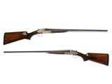 Kemen - Sideplate SxS, Matched Pair, 12ga.  28 1/2