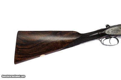Joseph Lang & Son - Matched Pair SLE, SxS, Straight Grip Stock, Double Trigger, 102 New Bond Street Addr., 12ga. 28