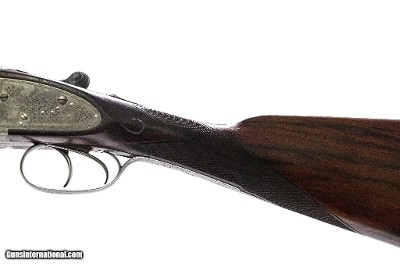 Joseph Lang & Son - Matched Pair SLE, SxS, Straight Grip Stock, Double Trigger, 102 New Bond Street Addr., 12ga. 28