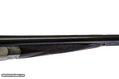 Joseph Lang & Son - Matched Pair SLE, SxS, Straight Grip Stock, Double Trigger, 102 New Bond Street Addr., 12ga. 28