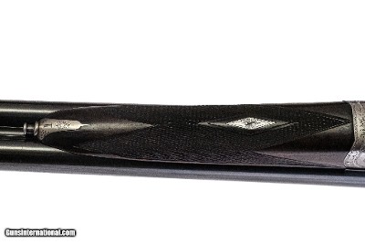 Joseph Lang & Son - Matched Pair SLE, SxS, Straight Grip Stock, Double Trigger, 102 New Bond Street Addr., 12ga. 28