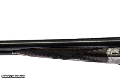 Joseph Lang & Son - Matched Pair SLE, SxS, Straight Grip Stock, Double Trigger, 102 New Bond Street Addr., 12ga. 28