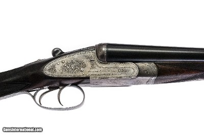 Joseph Lang & Son - Matched Pair SLE, SxS, Straight Grip Stock, Double Trigger, 102 New Bond Street Addr., 12ga. 28