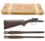 Winchester - Model 21, SxS, Grand American, Two Barrel Set, 28ga/.410. 28