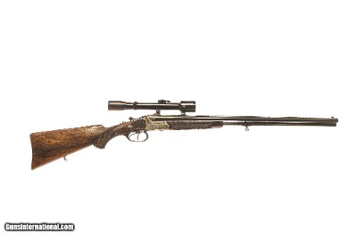 RWK Kessler - Drilling Rifle, 16ga/16ga/7.8x57. 26 3/4
