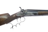 Liethner in Ischl - Antique German Single Shot Rifle, 450x60D. 24 3/8