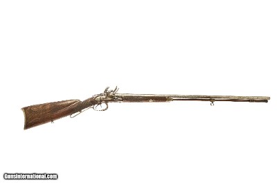 No Name/Unmarked - Antique Flintlock Double Barrel Shotgun, 20ga. 31 1/2