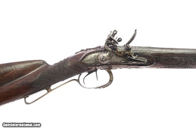 No Name/Unmarked - Antique Flintlock Double Barrel Shotgun, 20ga. 31 1/2