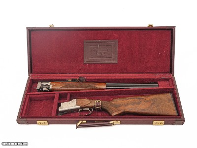 Browning - European Classic Double Rifle, O/U, Short Tang Square Knob, 1999 Made In Belgium, 9.3x74R. 22