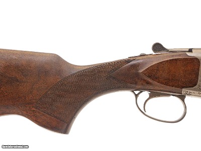 Browning - European Classic Double Rifle, O/U, Short Tang Square Knob, 1999 Made In Belgium, 9.3x74R. 22