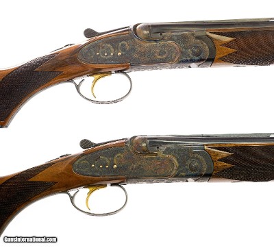 CSMC - A10, O/U Sidelock, Rose & Scroll, Matched Pair, 20ga. 28