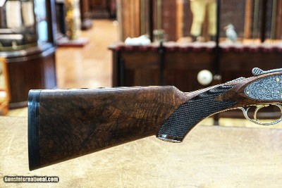 CSMC - A10, O/U Sidelock, Platinum Ornamental Extra Finish, 12ga. 28