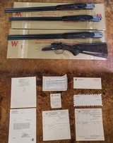 Winchester - Model 21, SxS, Grand American, Three Barrel Set, 20ga/28ga/.410. 30