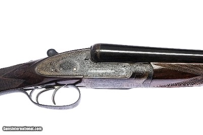H.J. Hussey - SxS, Imperial Ejector, 12ga. 28