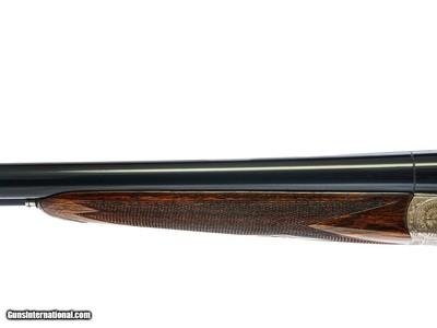 Kemen - Sideplate SxS, Self-Opening, Matched Pair, Sequential Serial Numbers, 12ga.  28 1/2