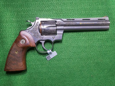 Colt - Python, Factory Engraved, .357 Magnum. 6