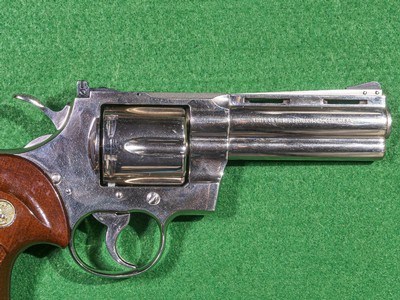 Colt - Python, Nickel Finish, .357 Magnum. 4