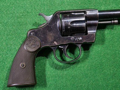 Colt - Model 1895, Civilian Model New Army Revolver, .38 Special. 6