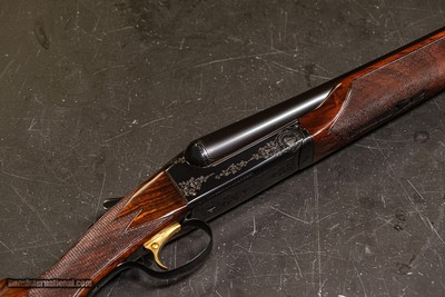 Winchester - Model 21, SxS, Factory #1 Engraving, Cody Lettered 1966 Production, 12ga. 28