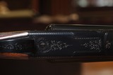 Winchester - Model 21, SxS, Factory #1 Engraving, Cody Lettered, 12ga. 28