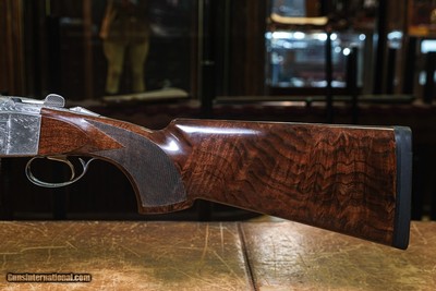 CSMC - G1 Platinum, O/U, St. Hubertus Model, Engraved By Diego Bonsi, 12ga. 32
