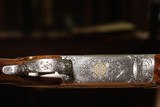 CSMC - G1 Platinum, O/U, St. Hubertus Model, Engraved By Diego Bonsi, 12ga. 32