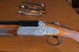 CSMC - RSP, Sideplated, O/U, Incredible Deep Chiseled Vine Scroll Full Coverage Engraving, Two Barrel Set, 20ga/28ga. 30