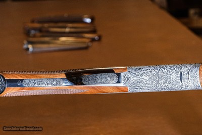 CSMC - RSP, Sideplated, O/U, Vine Scroll Full Coverage Engraving, Two Barrel Set, 20ga/28ga. 30