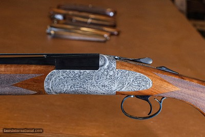 CSMC - RSP, Sideplated, O/U, Vine Scroll Full Coverage Engraving, Two Barrel Set, 20ga/28ga. 30